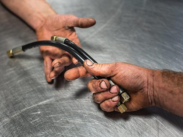 reparatie hydrauliekslangen