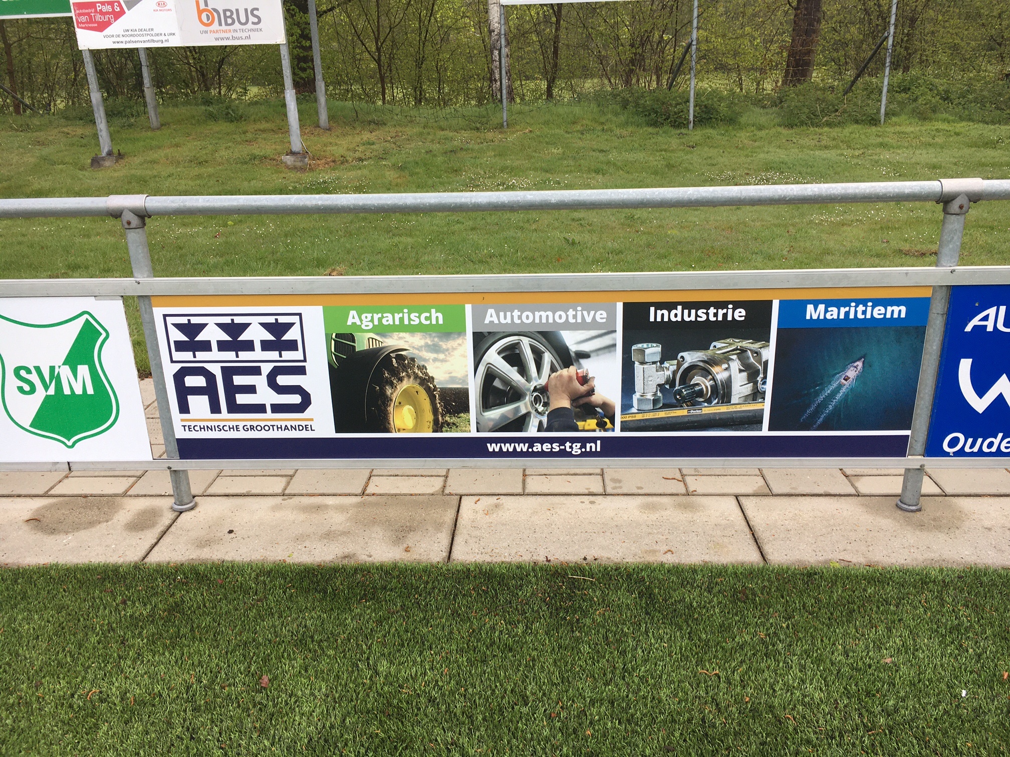 AES-TG sponsort SVM Marknesse
